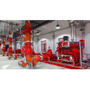 5000 GPM Fire Fighting Water Pump Split Case Type Diesel Engine Driven