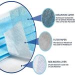 Elastic Disposable Earloop Face Mask , Isolation Face Mask Convenient Soft