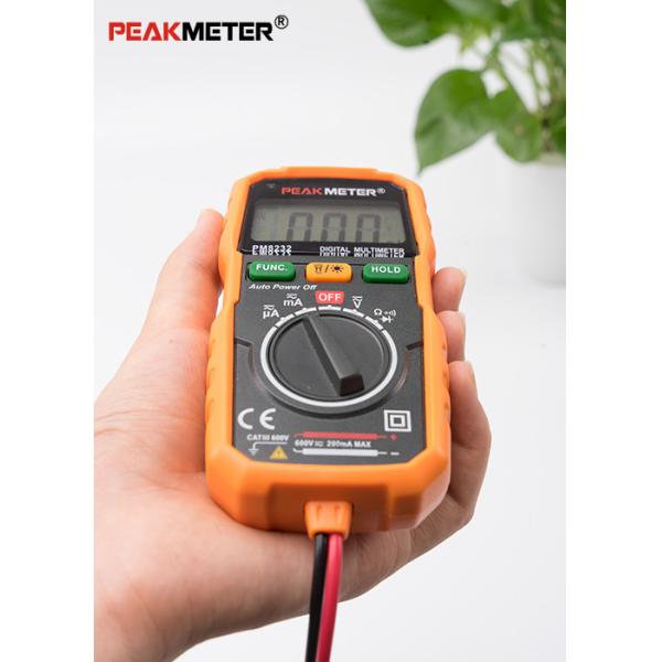 Mini 20 Amp Auto Range Digital Multimeter With NCV And Diode Testing