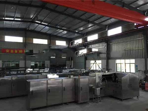 Electric Heating Automatic Rolled Crisp Sugar Cone Production Line