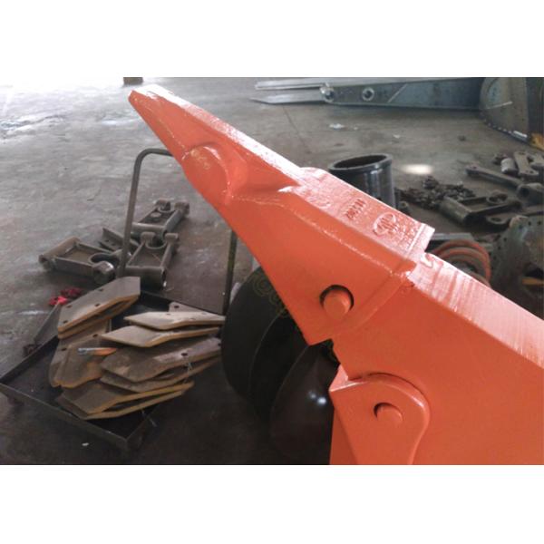 Hitachi ZX200 Multi Ripper Bucket , Mini Excavator Rake D9 Ripper Tooth Shank 1200mm