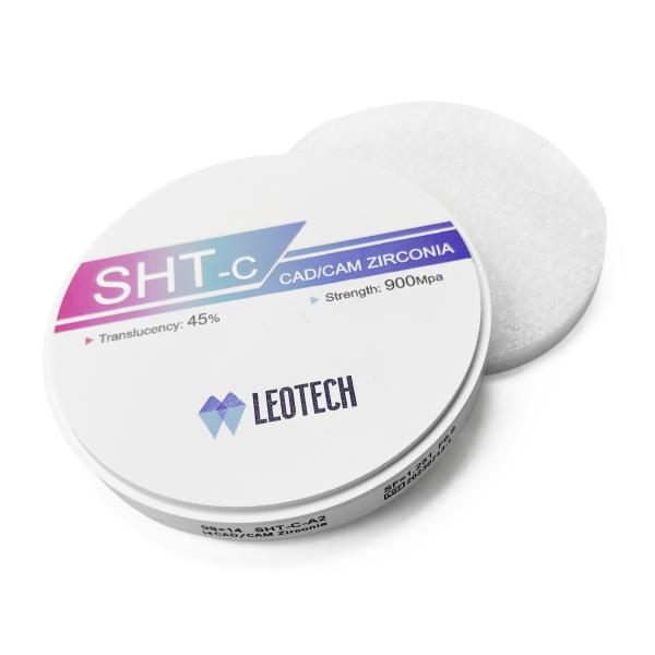 ISO Class 5 Certified Zirconia (SHT-C) 5.7MPa·m¹/² Fracture Toughness 0 Cytotoxicity