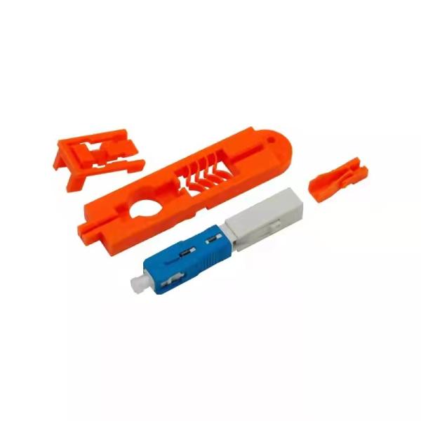Field Assembly Fiber Quick Connector Singlemode Optical SC UPC
