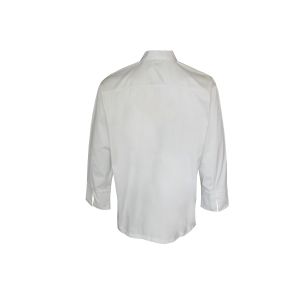 240G Chef Uniform Long Sleeve Polyester 65% Cotton 35% With Snap Buttons