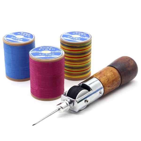 High Temperature Resistant Durable Leather Flat Waxed Thread for DIY Handicraft Tool
