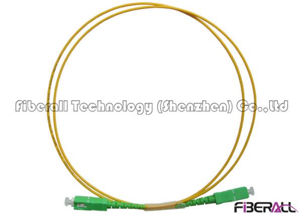 Buy Pre Terminated Fiber Optic Jumper With Simplex Cable And 2.0mm APC Connector at wholesale prices