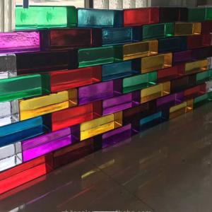 Quality Translucent Clear Glass Blocks Hollow Heat Insulation Frost Resistant for sale