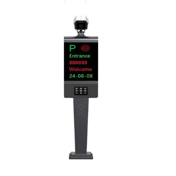 License plate recognition system Parking barrier gate Ticket dispenser Parking