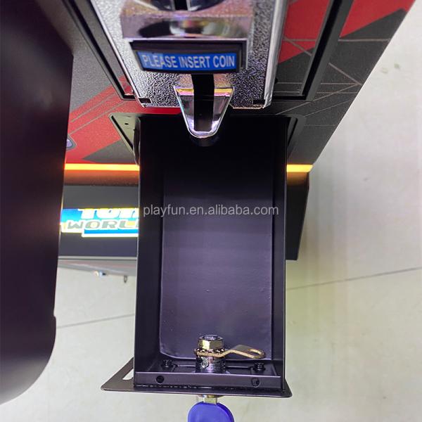 Playfun Coin Operated Toys Candy World Mini Claw Game Machine with Cash Bill Acceptor accept Customize