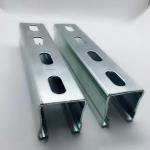 Hot Dipped Galvanized Steel Unistrut Channel Mounting Brackets / Supporting