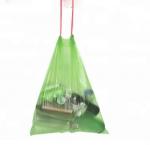 Compostable LDPE Drawstring Garbage Bags Waterproof PP Rope 10-100microns
