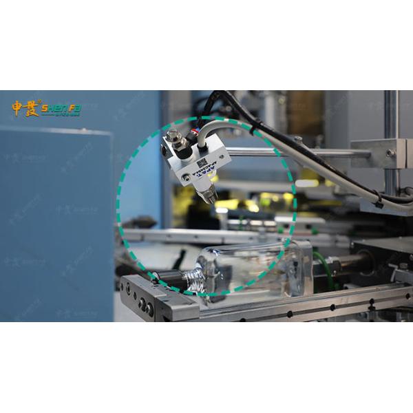 Full Servo 3-color Silk Screen Printing Machine With For Square Bottle SF-MP310