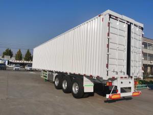 China 42' 3 Axle Cargo Enclosed Trailer 80T Van-Type Cargo Transporter on sale