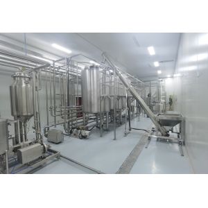 380V 1500T/D Pulps Mixing Beverage Processing Line