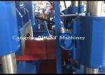 High Efficiency 255mm Ridge Cap Roll Forming Machine With Pressing For Tile