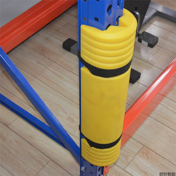 Plastic Rack Upright Protector One-Piece Pallet Rack Column Guard for Racking System