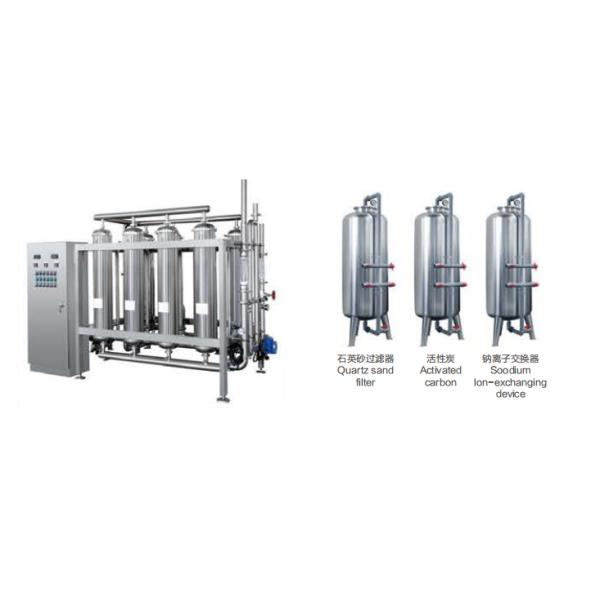 Automatic Rotary 3 In 1 Pet Plastic Bottle Filling Machine For Purified Pure Mineral Spring Drinking Water