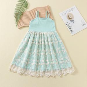 China Toddler Baby Girls Tutu Dress Tulle Sundress Ribbed Top Layered Tulle Skirt Spaghetti Strap Dresses on sale