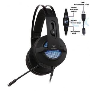 China RGB LED light virtual reality stereo headset gaming 7 dot 1 Game Headphones head phones headphone on sale