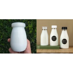 Yogurt Bottle AI Vision Inspector with OCT Scanning