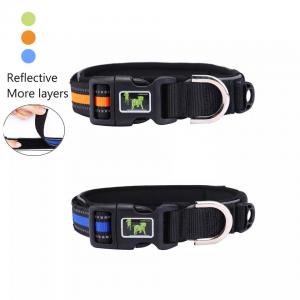 China Night Reflective Pet Collar Leashes Safety Intelligent Not Broken No Deformation on sale