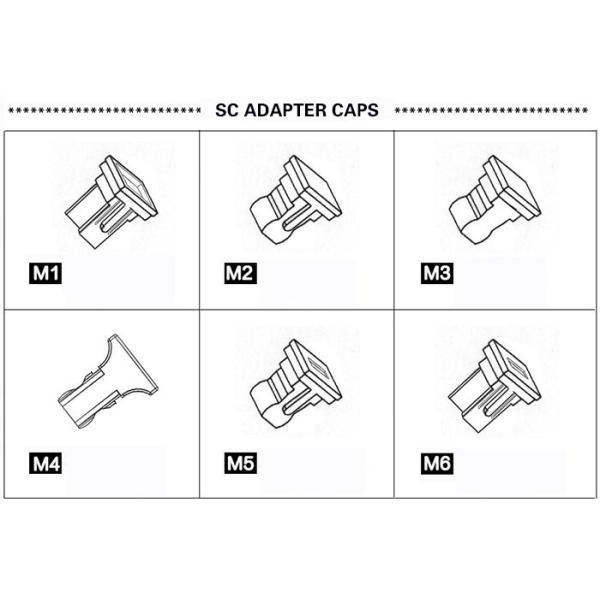 PBT Material Green SC APC singlemode Duplex Fiber Optic Adapter