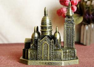 Quality Bronze Plated Keepsake DIY Craft Gifts Russia Cathedral Of Christ Architecture Model for sale