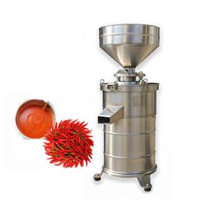 Quality big capacity 300 kg corundum stone fresh chilli paste grinding machine/soy slurry grinder for sale