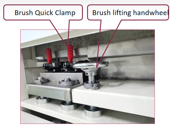 Practical 20L PCB Brushing Machine Multifunctional Automated