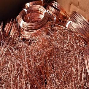 China Bright Aluminum Copper Wire Scrap 99.99% Metal Red Grade A on sale