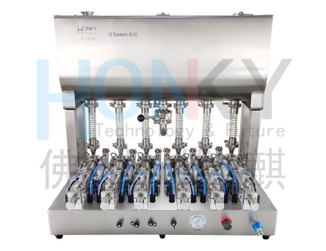 6 Head 10000 BPH Tomato Sauce Filling Machine For Vertical Bag Packing Machine