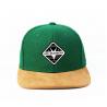 Custom Logo Flat Brim Snapback Hats Personalized Flat Bill Hip - Hop Cap for sale