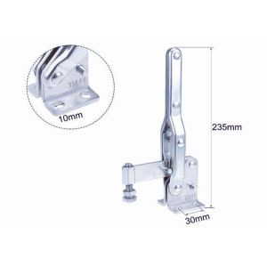 400KG 800LBS Capacity Shoemaking Insutry Vertical Handle Toggle Clamp