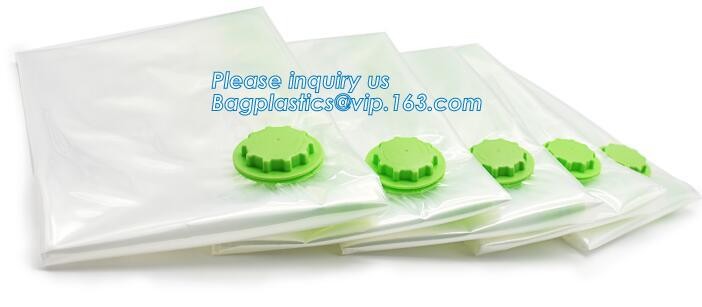 sealed storage tote for bedding, self seal storage bag, clothing compress bag for travel, vacuum storage bag set, plasti