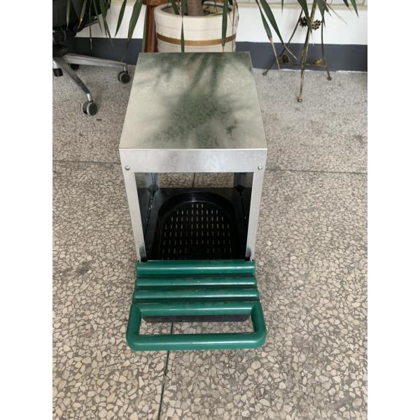 Laying Nesting Box Lifestyle Module 1 place Galvanized Steel with Plastic Egg Bottom Nest Box Green