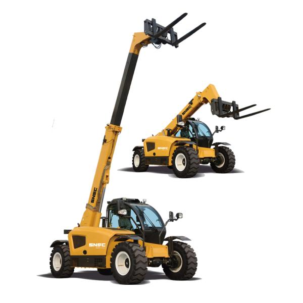 14m Reach 4 Ton Side Loader Forklift Telescopic Handler with Powerful Diesel Engine