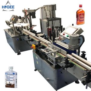 Higee alcohol bottles filling machine whiskey bottling machine spirit bottling
