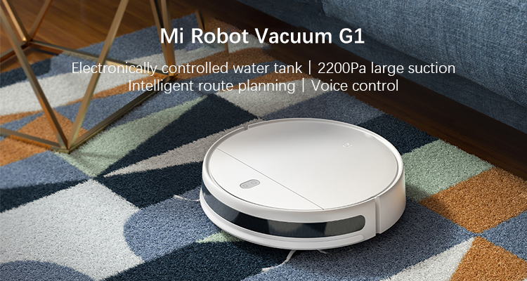 Xiaomi Mi Robot Vacuum Mop Essential G1 Sweeping Mopping Cordless Washing 2200PA Cyclone Suction Xiaomi Vacuum Mop G1