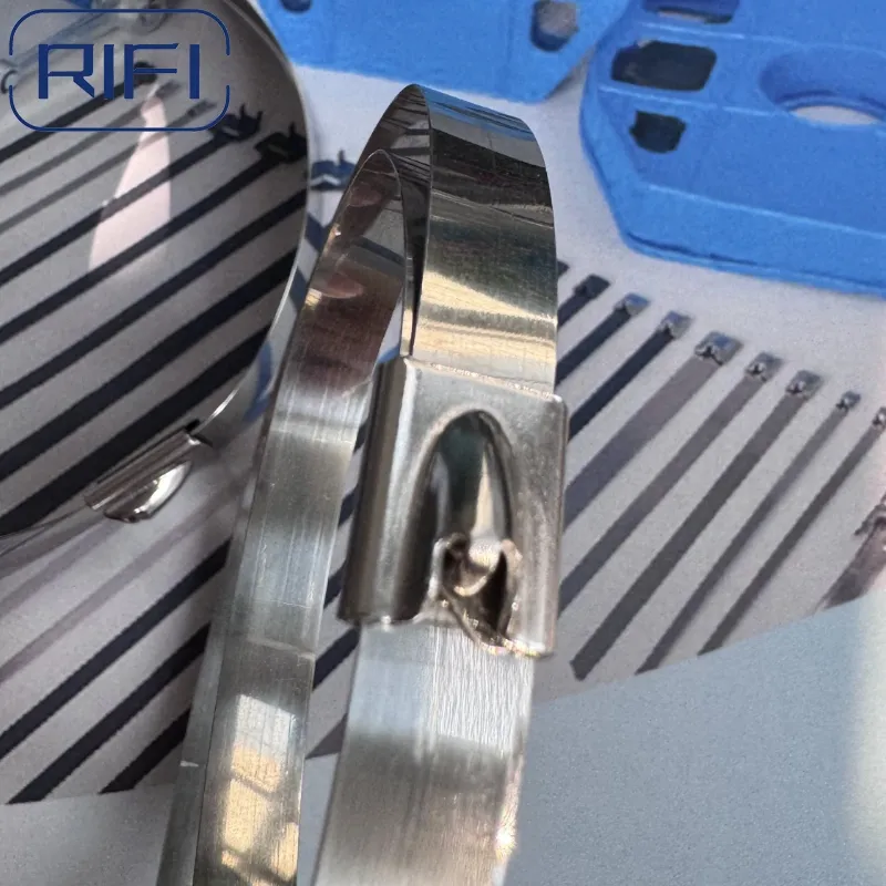 RIFI Naked 316 Stainless Steel Ball Self-lock Cable Tie 4.6x200mm