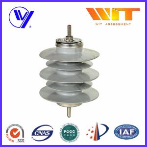Quality 12KV 10KA Safety Substation Lightning Arrester , Metal Oxide Surge Protector without Gaps for sale