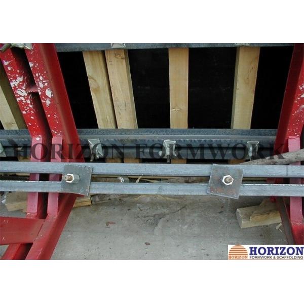 8.9m Height Single Sided Concrete Wall Forms Q235 Steel Channel OEM Available