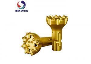 Yellow BMK5 110 / 130 DTH Drill Bit Abrasion Resistant Carbide Material Made
