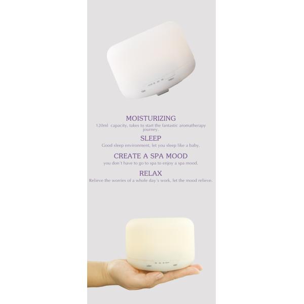 White Home 120ML Electronic Aroma Diffuser Air Humidifier