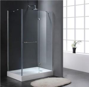 Quality 4-19mm Shower Tempered Glass , OEM Bathroom Glass Door High Strength for sale