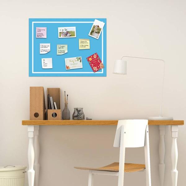 Double Sides Soft Magnetic Whiteboard Removable Sticky Display Memo Board