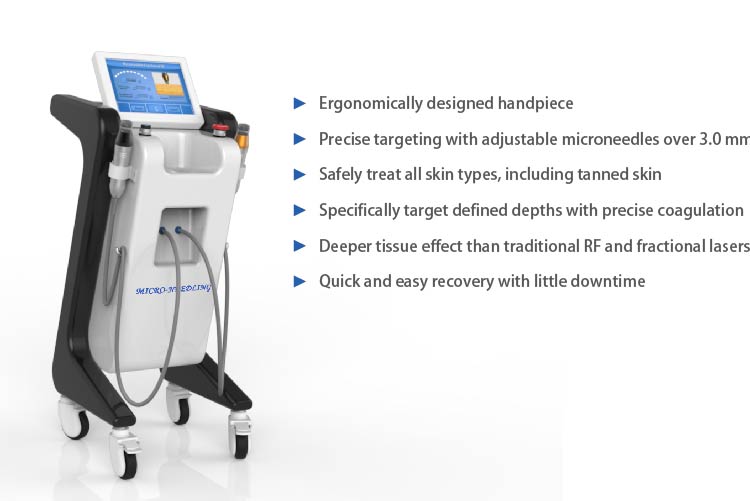 Newest fractional rf microneedle radio frequency wrinkle removal device skin lifting machine