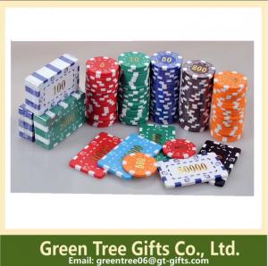 China 300pcs per set 11.5g PS Poker Chip/ dice poker chip for gambling house on sale