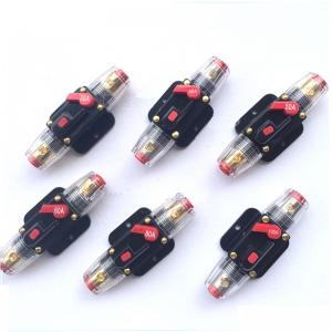 China Car Audio 30 to 100 Amp Circuit Breaker Manual Reset Switch Fuse Holder on sale