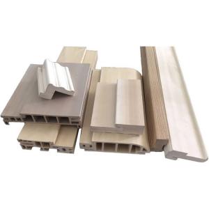 Quality Hotel Applications Co-Extruded PVC Mouldings for Durable WPC Door Frame for sale