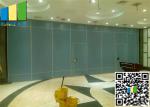 Folding Partition Walls Divider System Aluminum Profile For Office